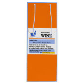 おもしろいな規定のワインのギフトバッグ ワインギフトバッグ (正面)