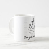 おもしろいな視野プロダクト コーヒーマグカップ (正面左)