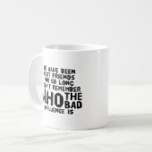 おもしろいな親友のマグ コーヒーマグカップ (正面左)