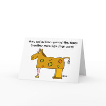 おもしろいな記念日の競馬のテーマの夫の妻