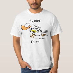 おもしろいな試験飛んでいるな漫画のワイシャツ Tシャツ
