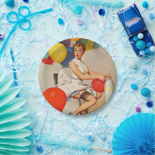 おもしろいな誕生会の紙皿 ペーパープレート (パーティー)