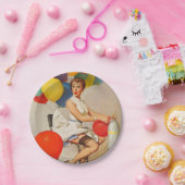 おもしろいな誕生会の紙皿 ペーパープレート (パーティー)