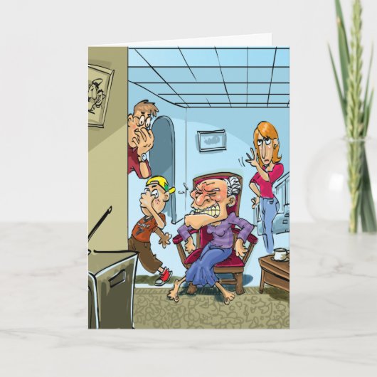 おもしろいな誕生日カード-あなた自身ウンチ カード (正面)