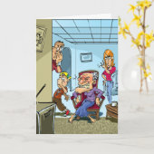 おもしろいな誕生日カード-あなた自身ウンチ カード (黄色い花)