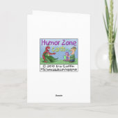 おもしろいな誕生日カード: ビッグヒット カード (裏面)