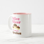 おもしろいな警官 ツートーンマグカップ (正面左)