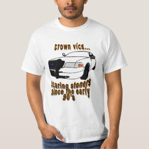 おもしろいな警察のワイシャツ-リメイク Tシャツ