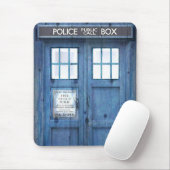 おもしろいな警察は公共呼出し箱に電話をかけます マウスパッド (マウス)