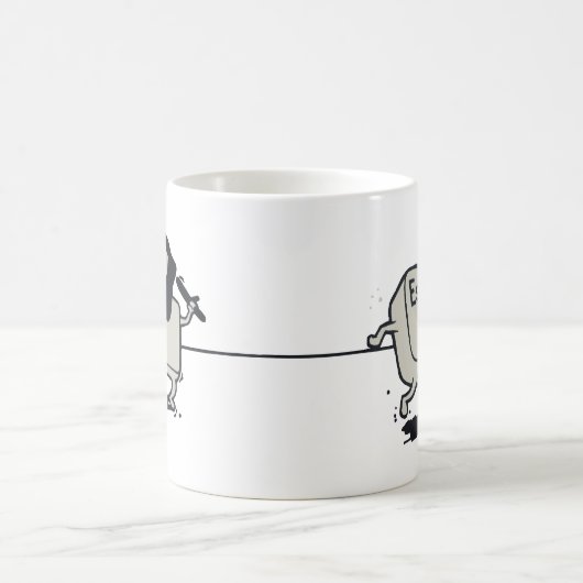 おもしろいな警察は- ESCキーを追跡するCtrlに調子を合わせます コーヒーマグカップ (中央)