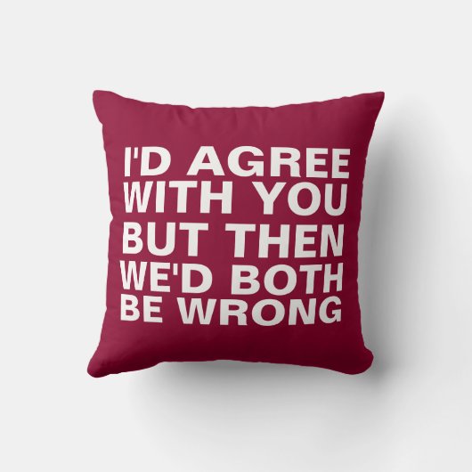 おもしろいな議論 クッション (裏面)