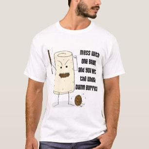 おもしろいな豆およびブリトーのワイシャツ! Tシャツ