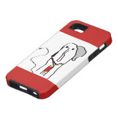 おもしろいな象のスケッチ動物の芸術 Case-Mate iPhoneケース (下部)