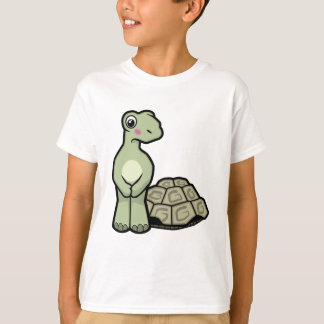 おもしろいな貝なしのカメはTシャツをからかいます Tシャツ
