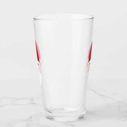 おもしろいな赤の怒っている格言 タンブラーグラス (左)