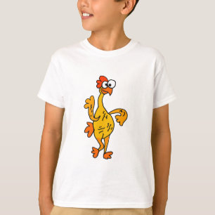 おもしろいな踊りのゴム鶏 Tシャツ