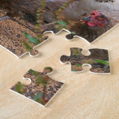 おもしろいな農場構内の鶏及びオンドリのジグソーパズル ジグソーパズル (側面)