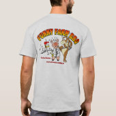 おもしろいな農場BBQの基本的なTシャツ- 2側面 Tシャツ (裏面)