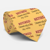 おもしろいな退職のギフト ネクタイ (ロール)