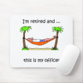 おもしろいな退職のユーモア マウスパッド (マウス)