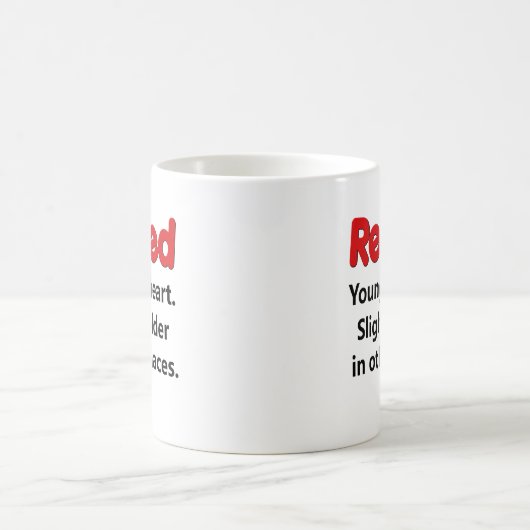 おもしろいな退職の発言 コーヒーマグカップ (中央)