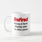 おもしろいな退職の発言 コーヒーマグカップ (左)