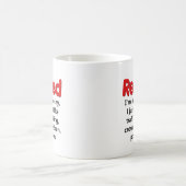 おもしろいな退職の発言 コーヒーマグカップ (中央)