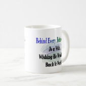 おもしろいな退職のTシャツおよびギフト コーヒーマグカップ (正面右)