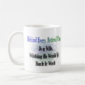 おもしろいな退職のTシャツおよびギフト コーヒーマグカップ (左)