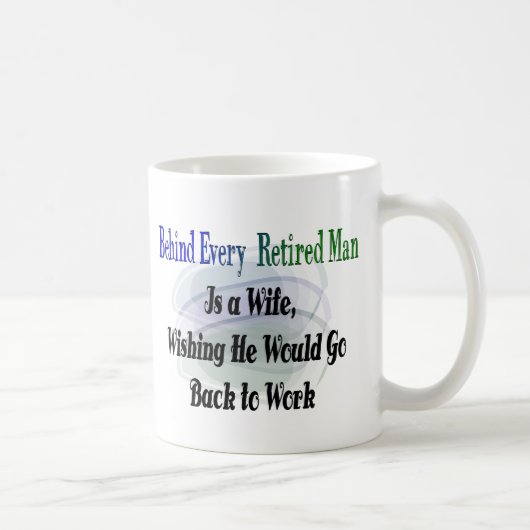 おもしろいな退職のTシャツおよびギフト コーヒーマグカップ (右)