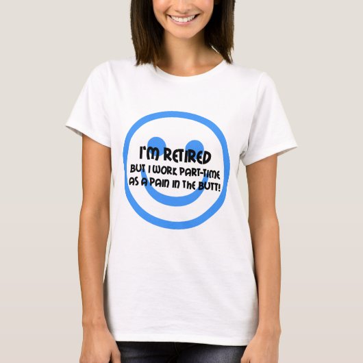 おもしろいな退職 Tシャツ (正面)