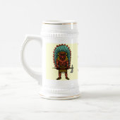 おもしろいな野生の西のビールのジョッキ ビールジョッキ (左)