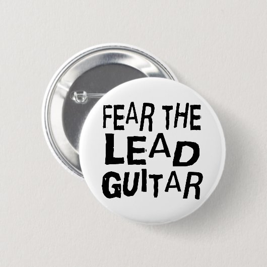 おもしろいな鉛のギター 缶バッジ (正面&裏面)