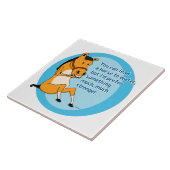 おもしろいな鉛水をまくべき馬 タイル (側面)