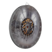 おもしろいな銀製の喫煙者の灰皿の吸いがら ダーツボード (正面左)