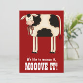 おもしろいな雌牛牛バチェロレッテの招待状 招待状 (スタンド正面)