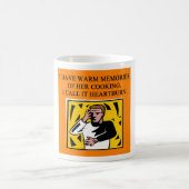 おもしろいな離婚の冗談 コーヒーマグカップ (中央)