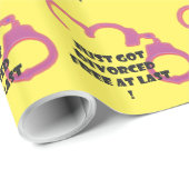 おもしろいな離婚は最後で放します ラッピングペーパー (ロールコーナー)