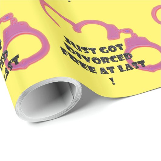 おもしろいな離婚は最後で放します ラッピングペーパー (ロールコーナー)