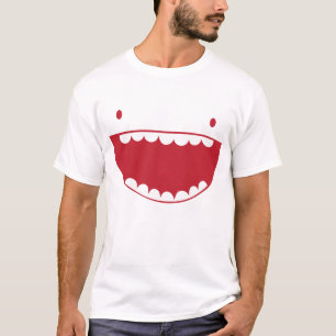 おもしろいな顔のスマイル Tシャツ