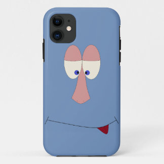 おもしろいな顔のiPhone 5の場合 iPhone 11 ケース