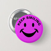 おもしろいな顔 + あなたのbackg。 及びアイディア 缶バッジ (正面&裏面)