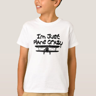 おもしろいな飛行機 Tシャツ