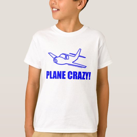 おもしろいな飛行機 Tシャツ (正面)