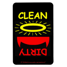 おもしろいな食洗機の磁石の悪魔の天使