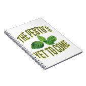 おもしろいな食糧しゃれ- Pestoけれども来るため ノートブック (右側)