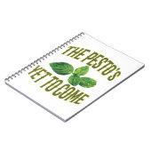 おもしろいな食糧しゃれ- Pestoけれども来るため ノートブック (左側)