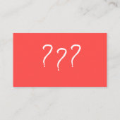 おもしろいな飲まれたフクロウの日付の名刺 名刺 (裏面)