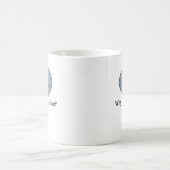 おもしろいな馬のマグ: なぜ長い顔か。 コーヒーマグカップ (中央)
