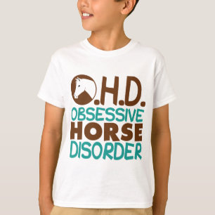 おもしろいな馬の子供 Tシャツ